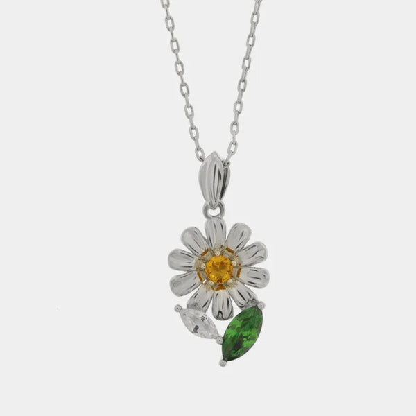 Collana in Metallo margherita — collezione eterna
