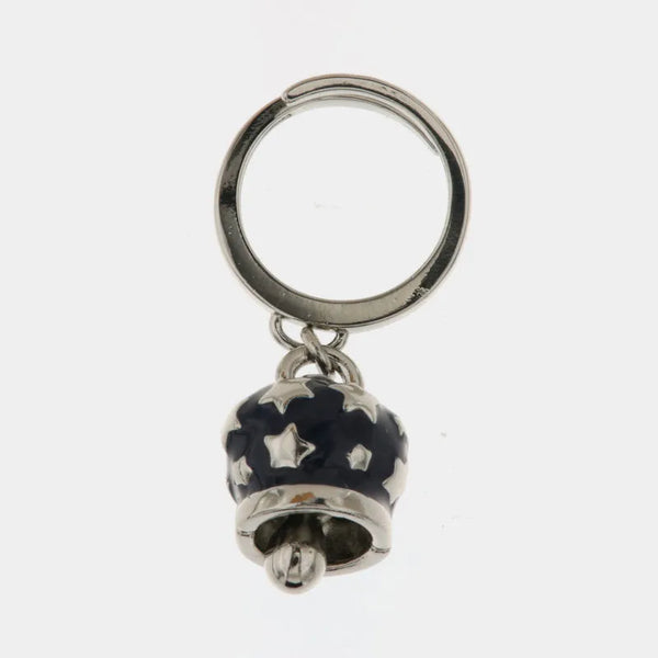 Anello in Metallo con campanella portafortuna cielo stellato — collezione Faraglioni