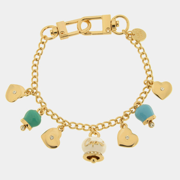 Accessorio borsa in Metallo campanelle colorate Capri e cuori — collezione grotta azzurra