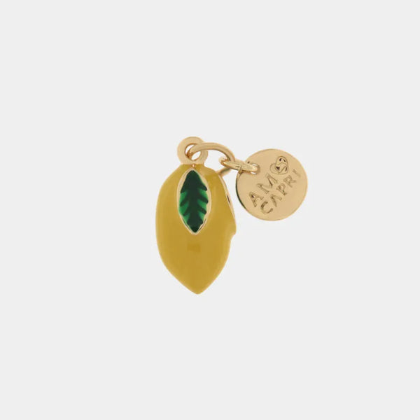 Ciondolo in Metallo con limone — collezione via camerelle